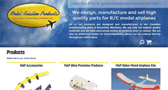 Desktop Screenshot of modelaviationproducts.com